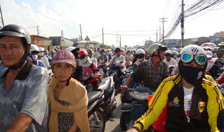 TP Hồ Chí Minh Tăng cường đảm bảo trật tự giao thông dịp cuối năm